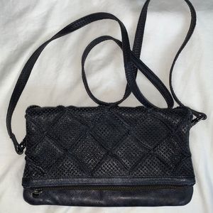 Anthropologie fold over crossbody/clutch